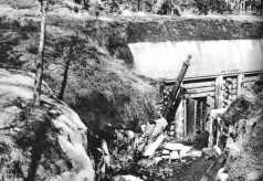 Suojahuone Leppvaarassa v.1918